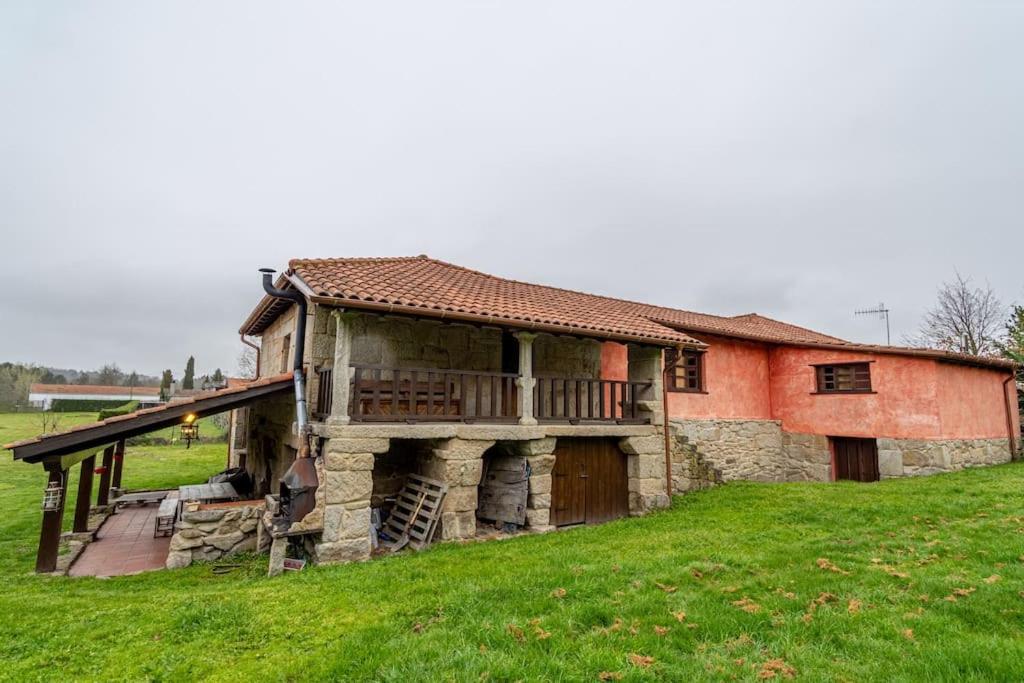 Casa De Campo Con Piscina, Entera O Por Habitaciones Amoeiro Extérieur photo