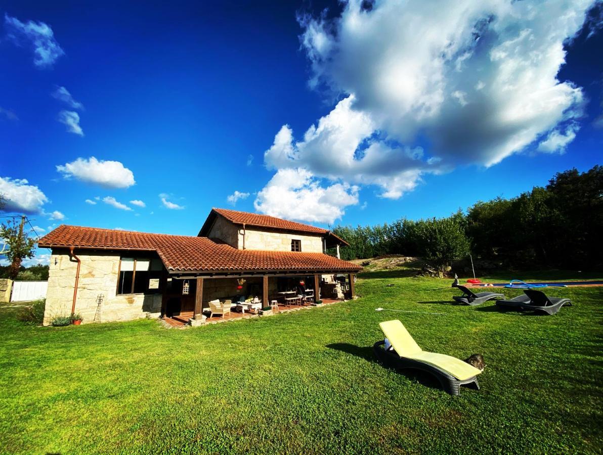 Casa De Campo Con Piscina, Entera O Por Habitaciones Amoeiro Extérieur photo