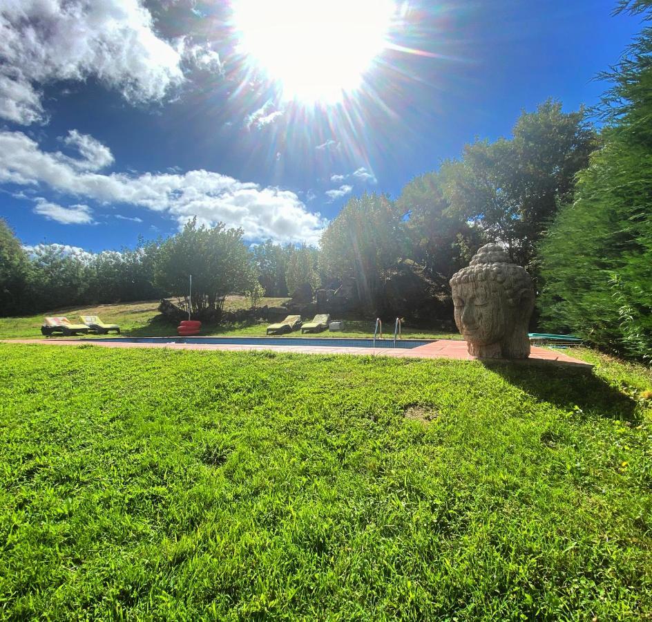 Casa De Campo Con Piscina, Entera O Por Habitaciones Amoeiro Extérieur photo